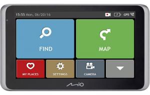 MIO MiVue Drive Satellite Navigation and Dash Cam 55 LM